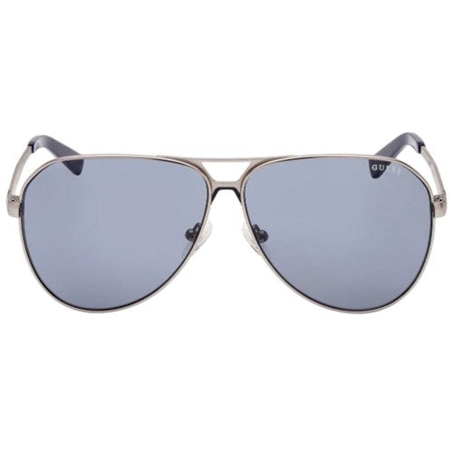 Front - Guess Mens Logo Matte Sunglasses