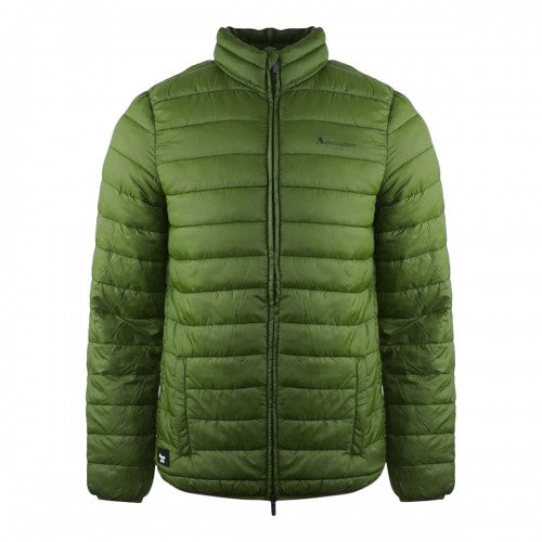 Front - Aquascutum Mens Logo Padded Jacket