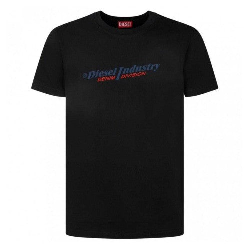 Front - Diesel Unisex Adult Industry Denim Division Logo T-Shirt