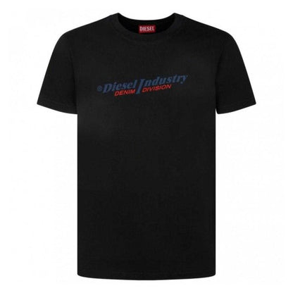 Front - Diesel Unisex Adult Industry Denim Division Logo T-Shirt