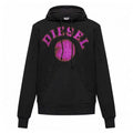 Front - Diesel Mens Distorted Hoodie