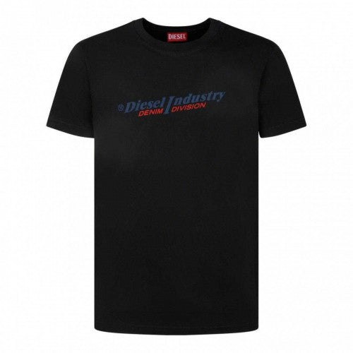 Front - Diesel Unisex Adult Industry Denim Division Logo T-Shirt