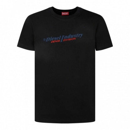 Front - Diesel Unisex Adult Industry Denim Division Logo T-Shirt
