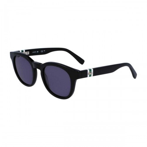 Front - Lacoste Unisex Adult Smoke Oval Sunglasses
