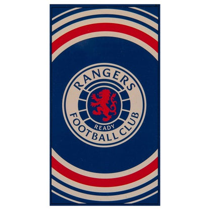 Front - Rangers FC Crest Beach Towel