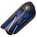 Front - Chelsea FC Childrens/Kids Crest Slip-In Shin Guards