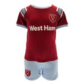 Front - West Ham United FC Baby Top & Bottom Set