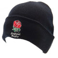 Front - England RFU Childrens/Kids Cuffed Beanie