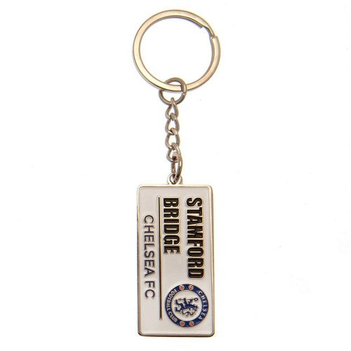 Front - Chelsea FC Street Sign Keyring