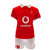 Front - Wales RU Baby Home Kit T-Shirt & Shorts Set