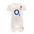 Front - England RFU Baby Home Kit T-Shirt & Shorts Set
