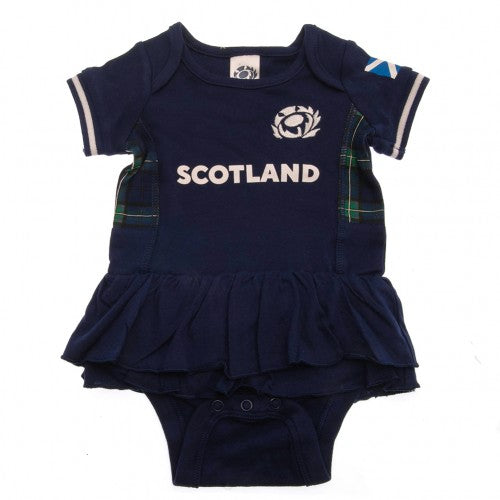 Front - Scotland RU Baby Girls Tutu Skirt Bodysuit