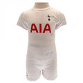 Front - Tottenham Hotspur FC Baby 2023-2024 T-Shirt & Shorts Set