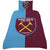 Front - West Ham United FC Reversible Duvet Set