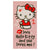 Front - Hello Kitty Velour Towel