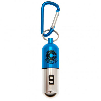 Front - Dragon Ball Z Capsule Corp Metal 3D Keyring