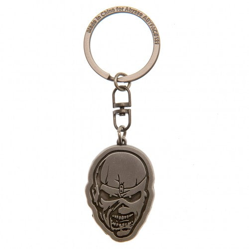 Front - Iron Maiden Metal Eddie Keyring