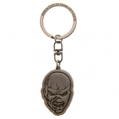 Front - Iron Maiden Metal Eddie Keyring