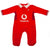 Front - Wales RU Baby Crest Sleepsuit