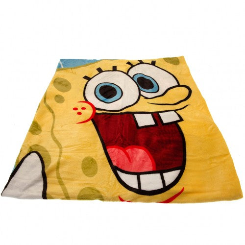 Front - SpongeBob SquarePants Fleece Blanket