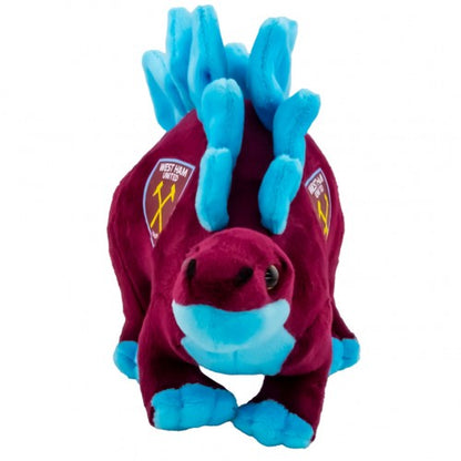 Front - West Ham United FC Stegosaurus Plush Toy