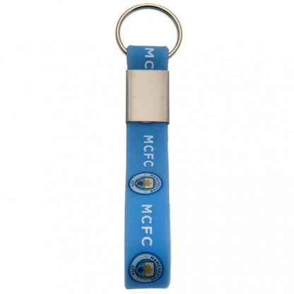 Front - Manchester City FC Silicone Keyring
