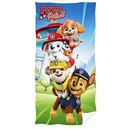 Front - Paw Patrol Printed Soft Beach Towel