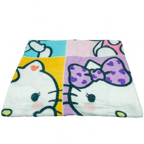 Front - Hello Kitty Premium Coral Fleece Blanket