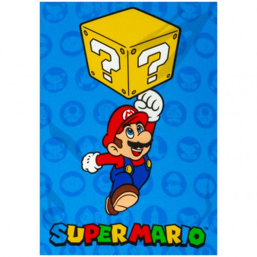 Front - Super Mario Fleece Blanket