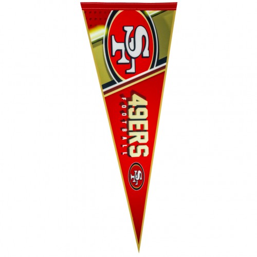 Front - San Francisco 49ers Classic Felt Pennant