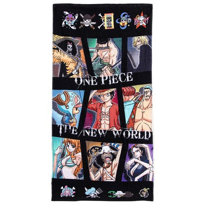 Front - One Piece Characters Towel