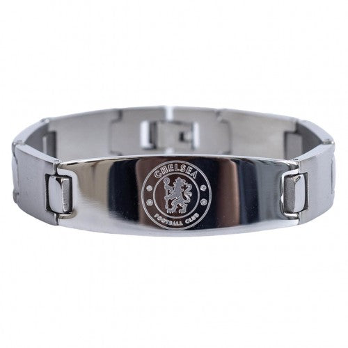 Front - Chelsea FC Oval Plate Bracelet