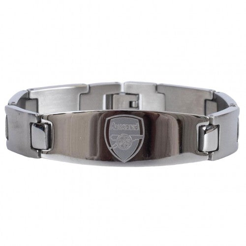 Front - Arsenal FC Oval Plate Bracelet