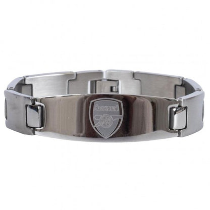 Front - Arsenal FC Oval Plate Bracelet