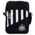 Front - Newcastle United FC Stripe Shoulder Bag