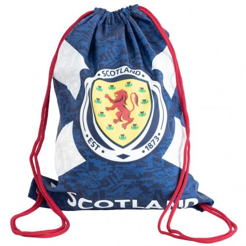 Front - Scottish FA Gym Drawstring Bag