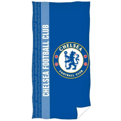 Front - Chelsea FC Crest Beach Towel