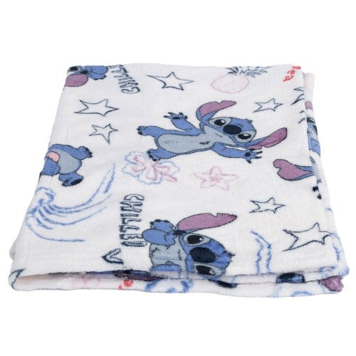 Front - Lilo & Stitch Chilled Vibes Fleece Blanket