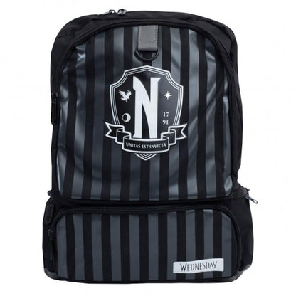Front - Wednesday Nevermore Premium Backpack
