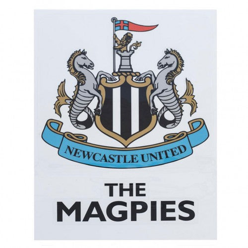 Front - Newcastle United FC A3 Car Decal