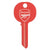 Front - Arsenal FC Crest Blank Key