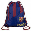 Front - FC Barcelona Stripe Drawstring Bag
