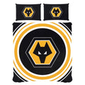 Front - Wolverhampton Wanderers FC Pulse Duvet Set