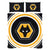 Front - Wolverhampton Wanderers FC Pulse Duvet Set