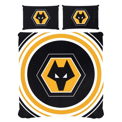 Front - Wolverhampton Wanderers FC Pulse Duvet Set