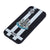 Front - Newcastle United FC iPhone 15 Compatible Silicone Striped Phone Case