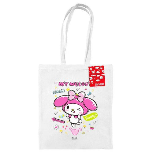 Front - My Melody Unisex Adult Canvas Tote Bag