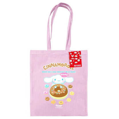 Front - Cinnamoroll Unisex Adult Canvas Tote Bag