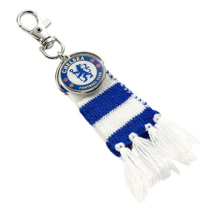 Front - Chelsea FC Bar Scarf Bag Charm