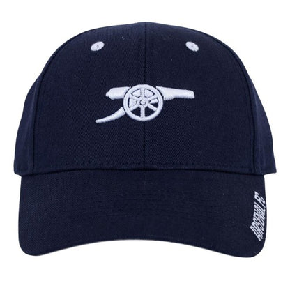 Front - Arsenal FC Unisex Adult Frost MVP Baseball Cap